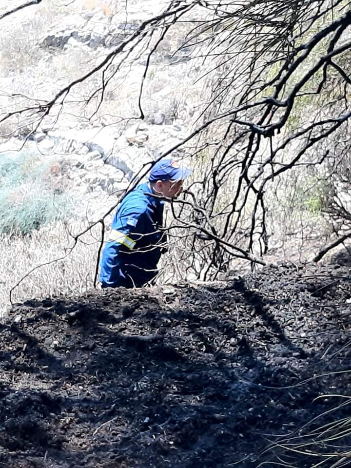 Φωτογραφικό υλικό από την πυρκαγιά στην βουλιαγμένη Αττικής