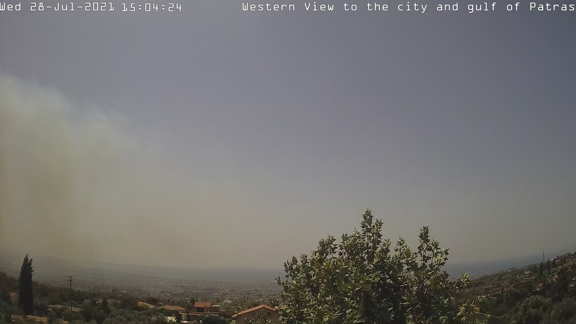 Πυρκαγιά σε αγροτοδασική έκταση στον Ελεκίστρα Αχαΐας (Φώτο)