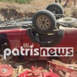 Πυρκαγιά στην Ηλεία: Εκτροπή πυροσβεστικού με δυο τραυματίες στο Κολίρι