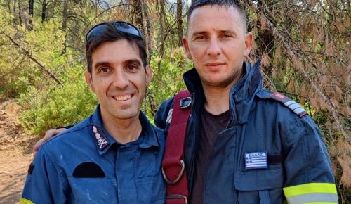Το συγκινητικό δώρο Έλληνα πυροσβέστη σε Ρουμάνο συνάδελφό του