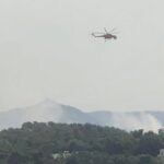 Πυρκαγιά τον παλιό σκουπιδότοπο στ’ Ασγούρου Ρόδου