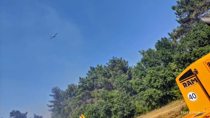 Φωτογραφικό υλικό από την πυρκαγιά στην Κομοτηνή