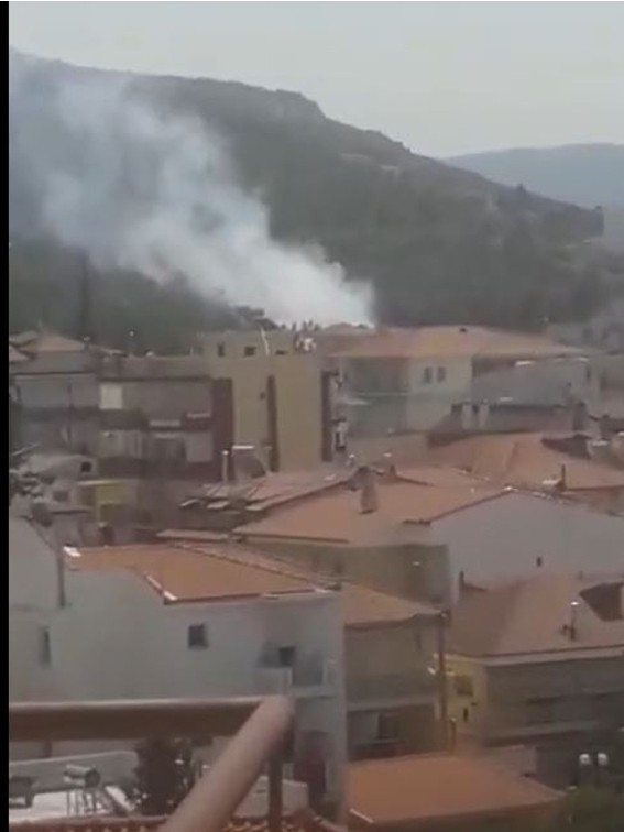 Πυρκαγιά εν υπαίθρω στην Ευκαρπία Θεσσαλονίκης