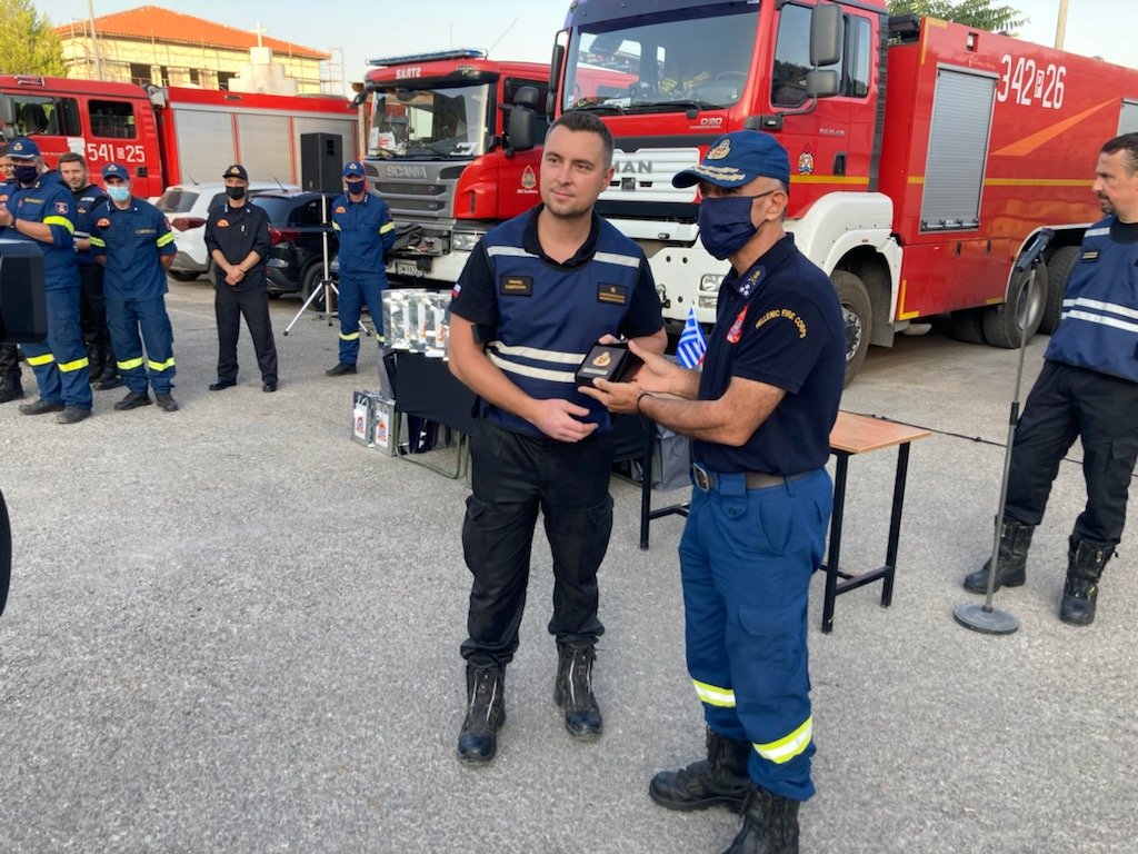 Βραβεύτηκαν οι Πολωνοί για την τεράστια συμβολή στην πυρκαγιά