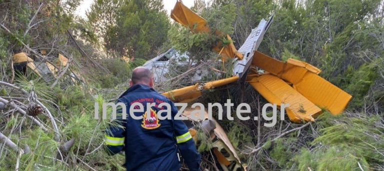 Ζάκυνθος - Έπεσε πυροσβεστικό Πετζετέλ στον Κοιλιωμένο (Φώτο)