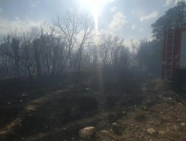 Πυρκαγιά ανάμεσα Σοχό και Ασκό του Δήμου Λαγκαδά