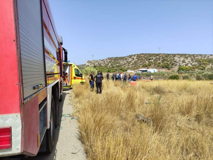 Πυροσβεστικό όχημα εξετράπη της πορείας του ενω κατευθυνόταν για πυρκαγιά