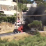 Πυρκαγιά σε αυτοκίνητο στην περιοχή Γούρνες Ηρακλείου