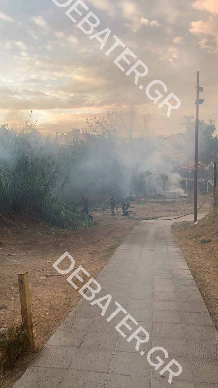 Πυρκαγιά ΤΩΡΑ στο Ρέμα στον Αγ.Δημήτριο Αττικής