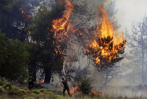 Πυροσβεστική: 30 δασικές πυρκαγιές το τελευταίο 24ωρο