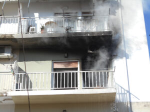 Πυρκαγιά σε διαμέρισμα στο Γαλάτσι Αττικής
