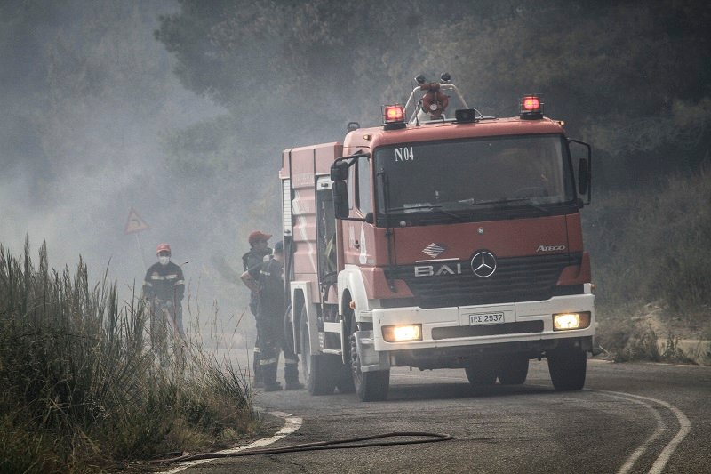 Αχαΐα: Πυρκαγιά σε χορτολιβαδική έκταση στη Χαραυγή
