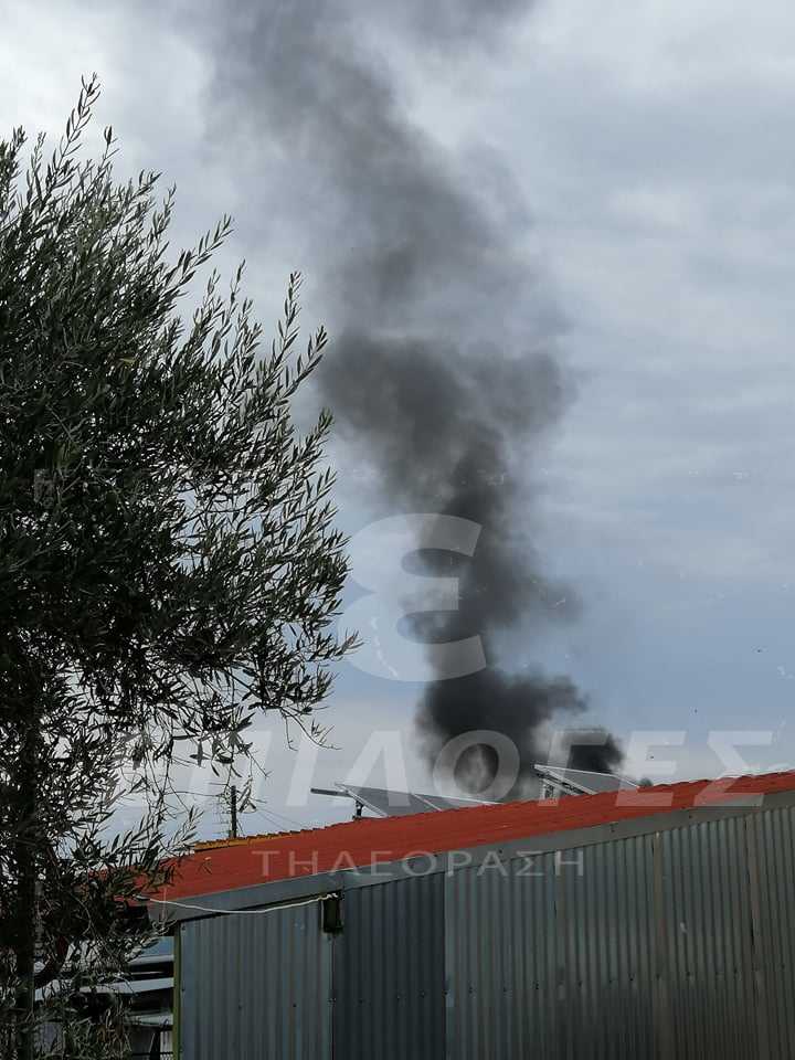 Πυρκαγιά εν υπαίθρω στην Αγία Παρασκευή Βισαλτίας