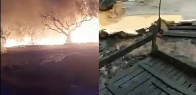 Νέα Μανωλάδα: Εργάτες κινδύνεψαν να καούν ζωντανοί από πυρκαγιά στις παράγκες τους