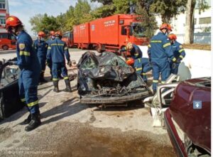 Εκπαίδευση 4ου Έτους Δοκίμων Ανθυποπυραγών της Πυροσβεστικής Ακαδημίας.(φωτό)