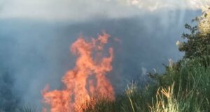 «Συναγερμός» στην Πυροσβεστική για μεγάλη πυρκαγιά σε χωριό του Ηρακλείου στην Κρήτη