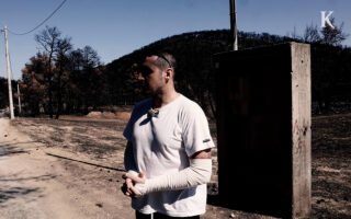 Πυρκαγιά στη Βαρυμπόμπη: Η μαρτυρία ενός εθελοντή