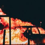 Πυρκαγιά ΙΧΕ όχημα επί της Λεωφ. Συγγρού στην Αθήνα