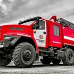 To πυροσβεστικό όχημα AZ 4,0-40 (URAL NEXT 43206)