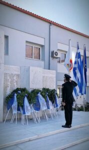 Αρχηγός Πυροσβεστικού Σώματος Στέφανος Κολοκούρης-12-11-2021 Ημέρα Πεσόντων Πυροσβεστών