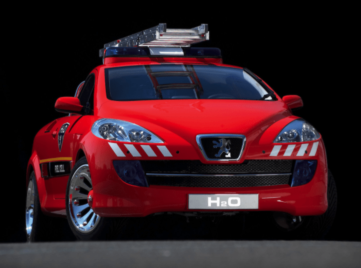 Peugeot H2O - Το φουτουριστικό όχημα πρόληψης πυρκαγιάς