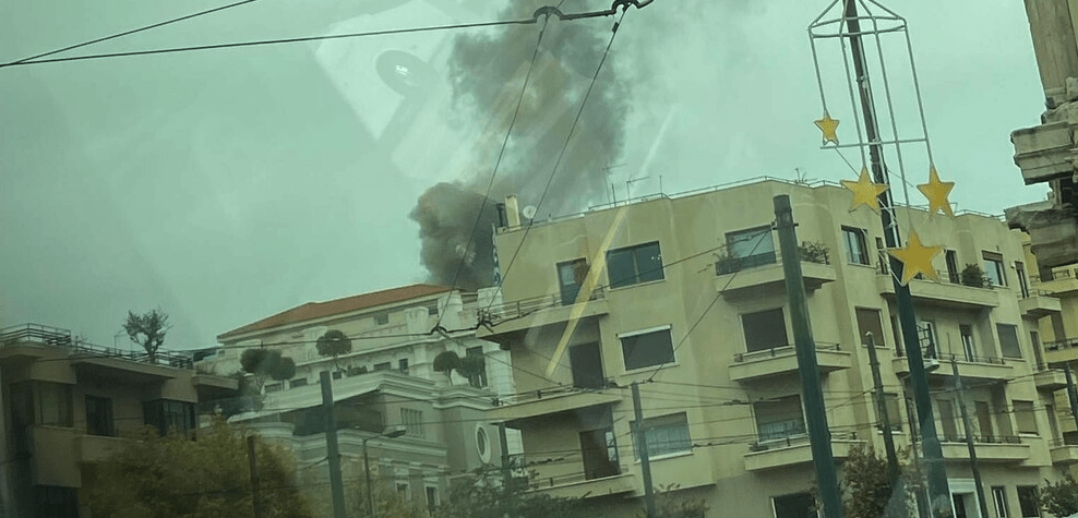 Πυρκαγιά σε εστιατόριο στο κέντρο της Αθήνας