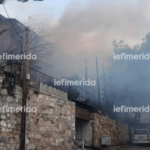 Πυρκαγιά σε σπίτι στην Πεντέλη -Συναγερμός στην Πυροσβεστική