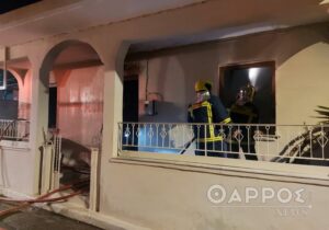 Καλαμάτα:Πυρκαγιά οικίας στην Αγία Παρασκευή.(φωτό-βίντεο)