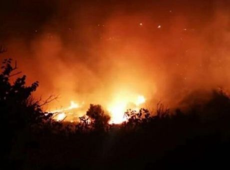 Πυρκαγιά σε αγροτοδασική έκταση στα Μιχάτα Κεφαλλονιάς