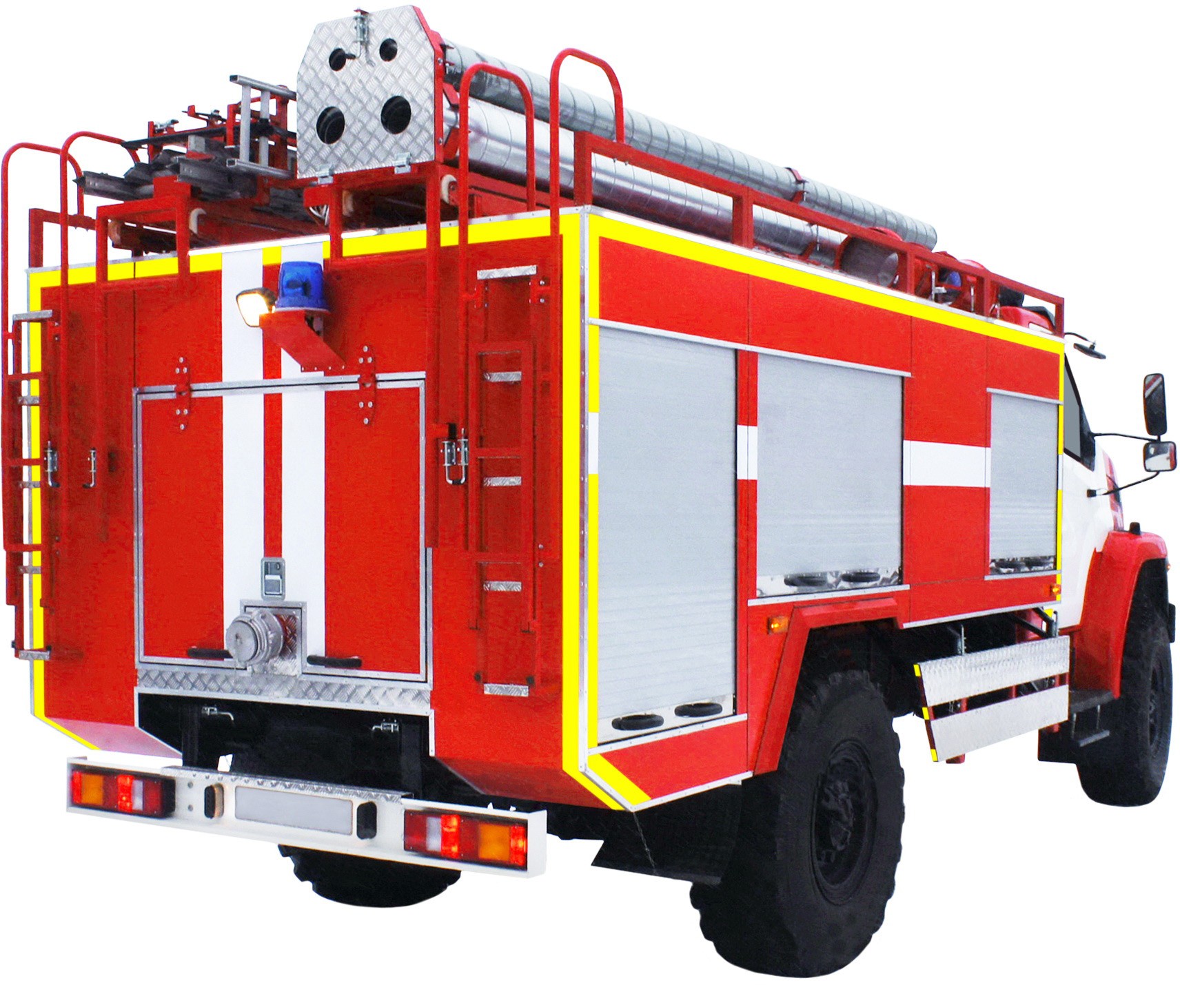 To πυροσβεστικό όχημα AZ 4,0-40 (URAL NEXT 43206)