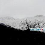 Τα πρώτα χιόνια σε Τρίκαλα και Καρδίτσα (Βίντεο)
