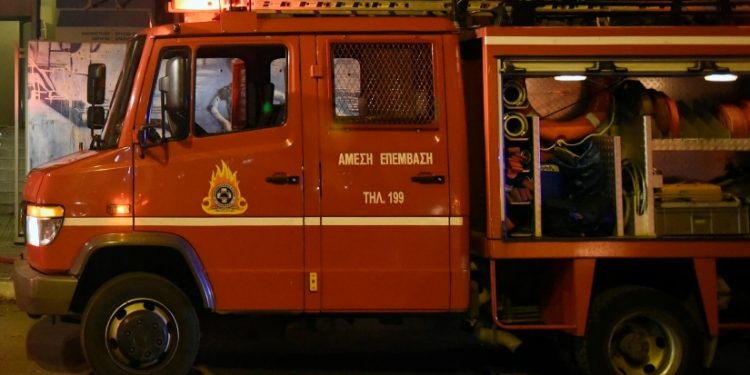 Πυρκαγιά σε μονοκατοικία στη Ρευματιά Λάρισας