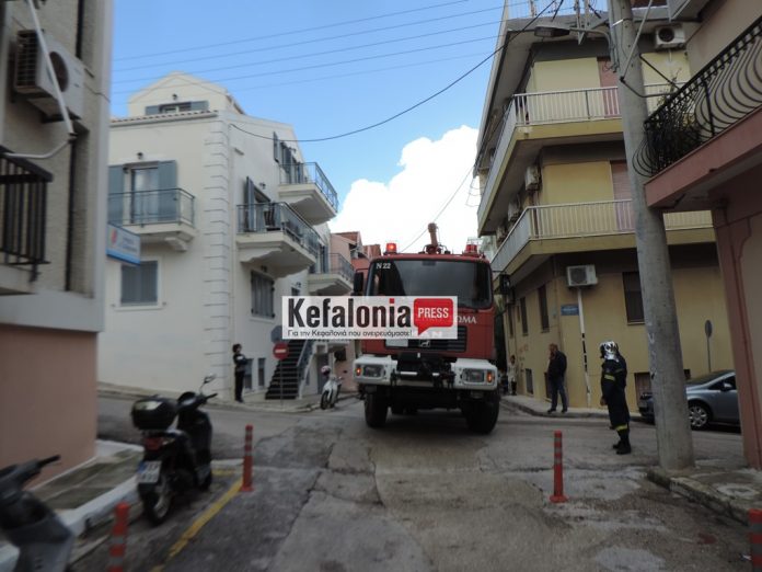 Πυρκαγιά σε οικία στο Αργοστόλι Κεφαλονιάς