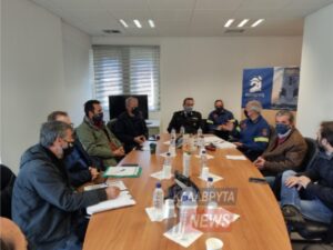 Στα Καλάβρυτα ο Περιφερειάρχης Πυροσβεστικής Ανδρέας Στεμπίλης