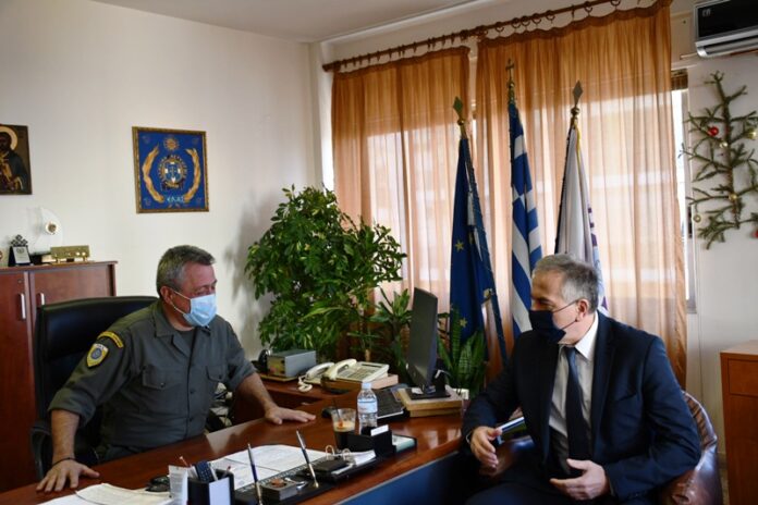 Στην Πυροσβεστική Υπηρεσία και τη Διεύθυνση Αστυνομικών Επιχειρήσεων ο Υφυπουργός Εσωτερικών (Μακεδονίας – Θράκης)