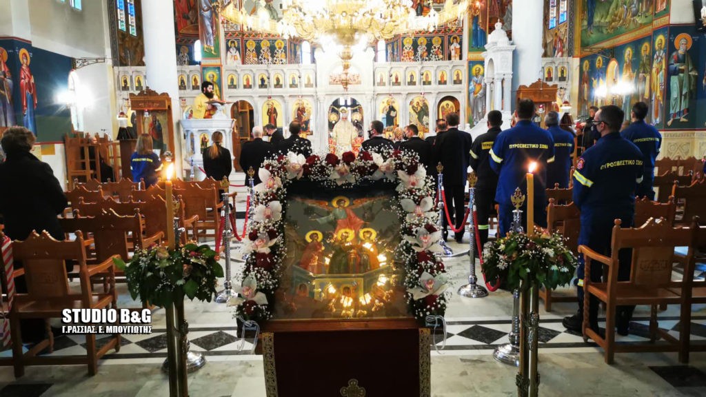 Οι Πυροσβέστες της Αργολίδας εόρτασαν τους Προστάτες τους