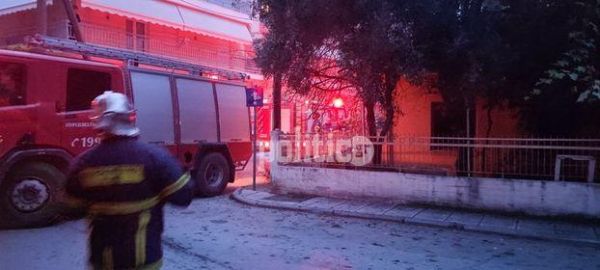 Πυρκαγιά σε εγκαταλελειμμένη μονοκατοικία στο Κορδελιό Θεσσαλονίκης