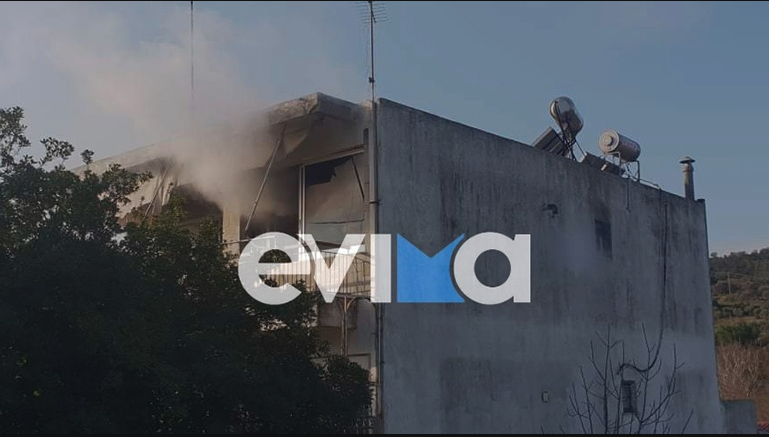 Πυρκαγιά σε διαμέρισμα στον Λοφίσκο Ευβοίας