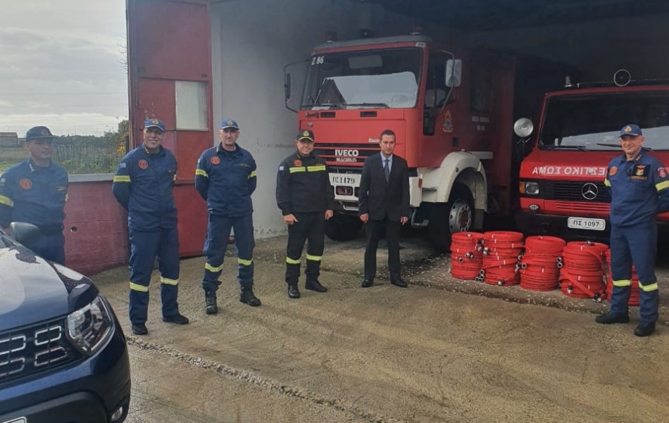 Ροδόπη: Δωρεά του Δήμου Ιάσμου στην Πυροσβεστική Υπηρεσία