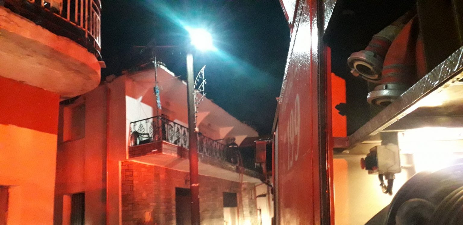 Πυρκαγιά σε μονοκατοικία στην Κέλλη Φλώρινας