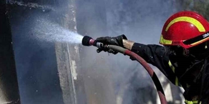Πυρκαγιά σε μονοκατοικία στο Μεγαλοχώρι Σερρών