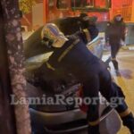 Φωτιά σε Ι.Χ όχημα στη Λαμία (Φωτό)