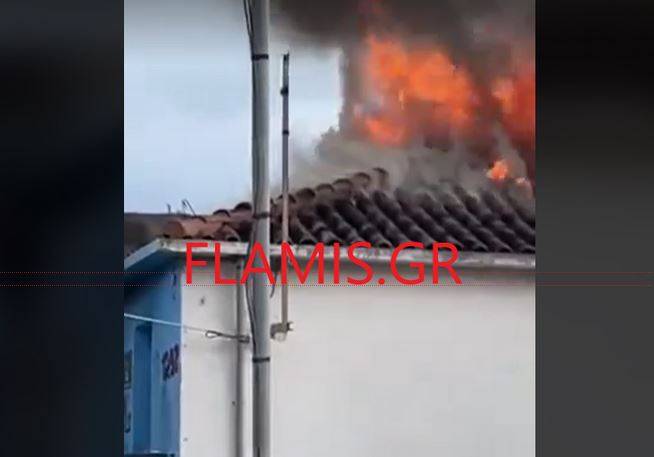 Φωτιά σε σπίτι στο Διακοφτό Αχαΐα – Συναγερμός στην Πυροσβεστική