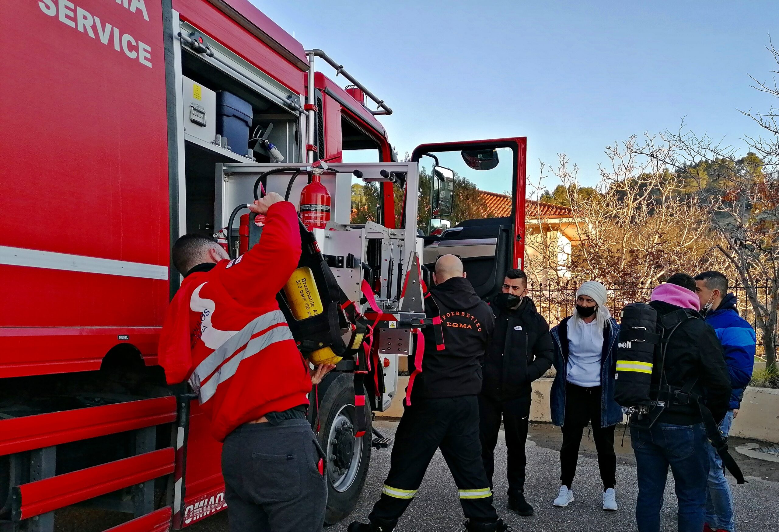 Π.Κ Κρεστένων - Συνεχίζεται με εντατικούς ρυθμούς η εκπαίδευση των νέων Εθελοντών Πυροσβεστών