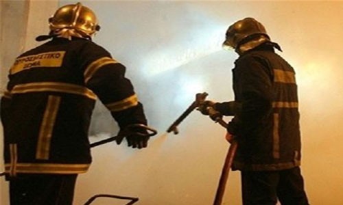 Πυρκαγιά σε αποθηκευτικό χώρο στη Νέα Τίρυνθα Αργολίδας