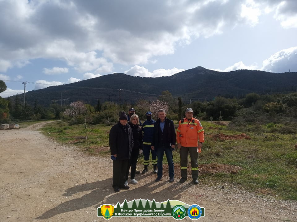 Το ΚΠΔΦΠ Βύρωνα συμμετείχε στην δεντροφύτευση του Δήμου Παπάγου – Χολαργού