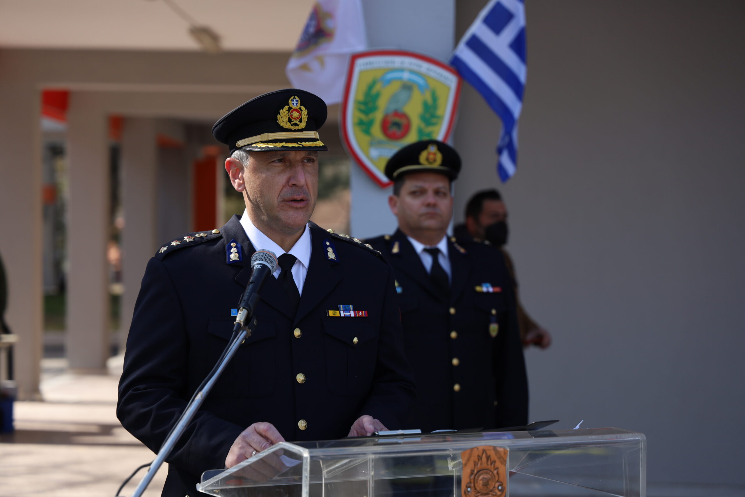 Τελετή αποφοίτησης της 87ης εκπαιδευτικής σειράς στη Σχολή Πυροσβεστών στο παράρτημα Πτολεμαΐδας