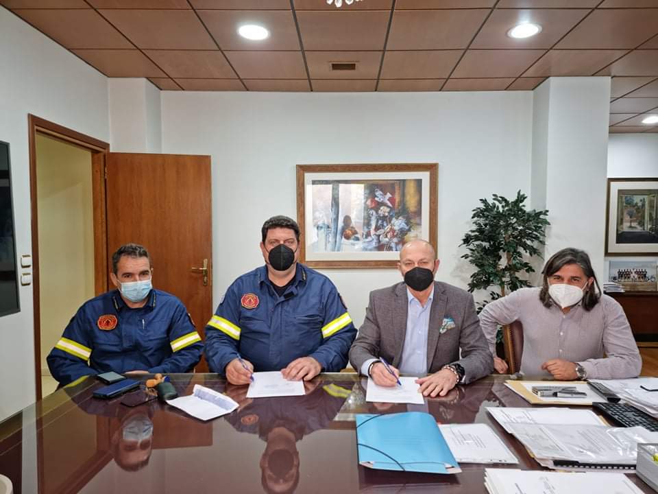 Παραχώρηση κτηρίου για την στέγαση του Εποχικού Πυροσβεστικού Κλιμακίου Αγίων Θεοδώρων