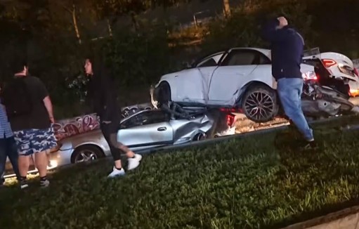 Τροχαίο με νεκρό στην Πέτρου Ράλλη – Αυτοκίνητο έπεσε από αερογέφυρα