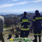 Το ΚΠΔΦΠ Βύρωνα συνδράμει στις προσπάθειες αποκατάστασης των δασικών εκτάσεων στους Παππάδες Ευβοίας